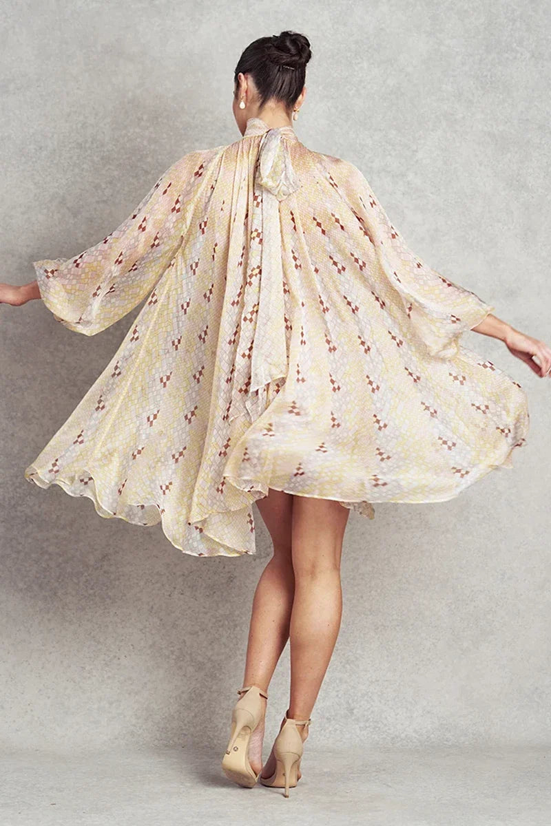 Be the Light Dress - Patterned Print